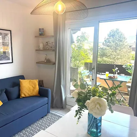Intime Cocon A Proximite De Geneve Et Du Leman شقة